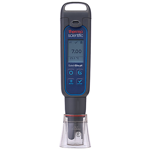 pHmetro portátil tipo lápiz con compensación de temperatura y alta precisión, marca Thermo Orion Elite