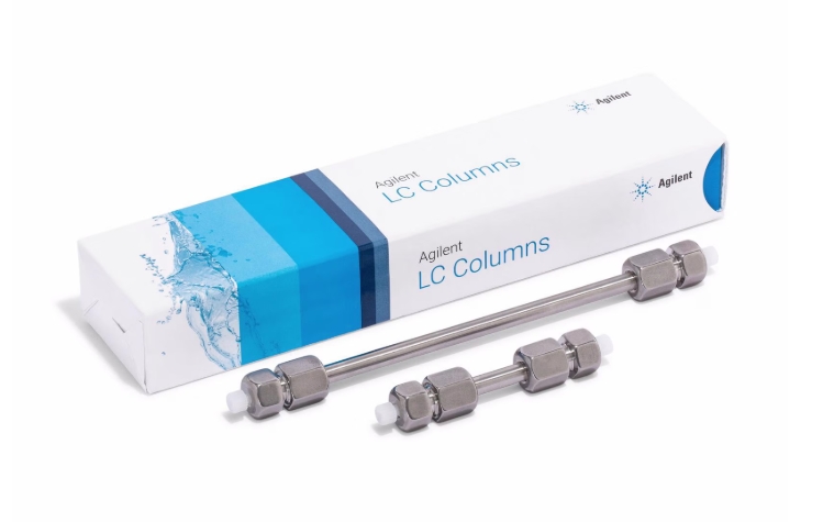 Columna HPLC HC-C18(2) de 4,6 por 250 mm, 5 µm.