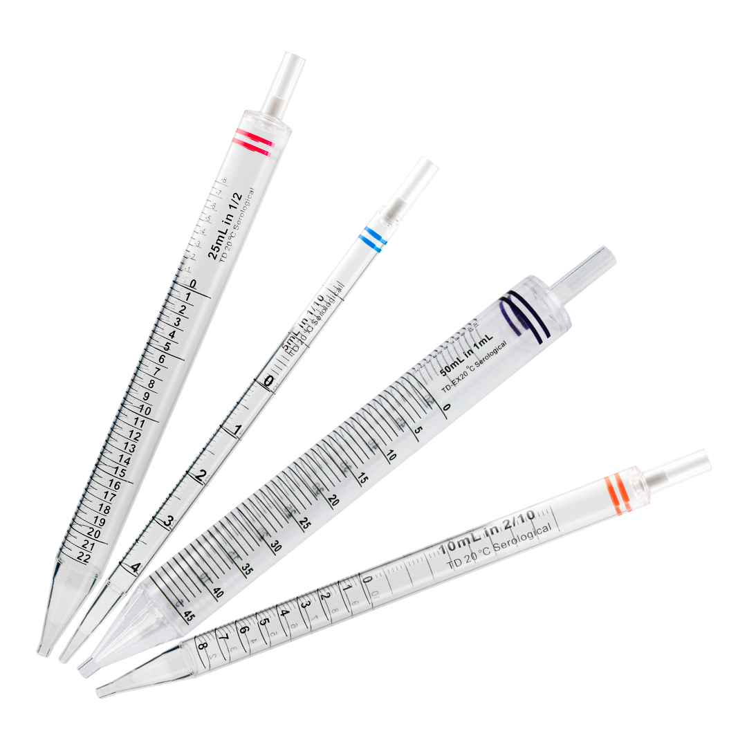 Pipetas serológicas esteriles de poliestireno de 5.0ml x 50 unidades marca Pekybio